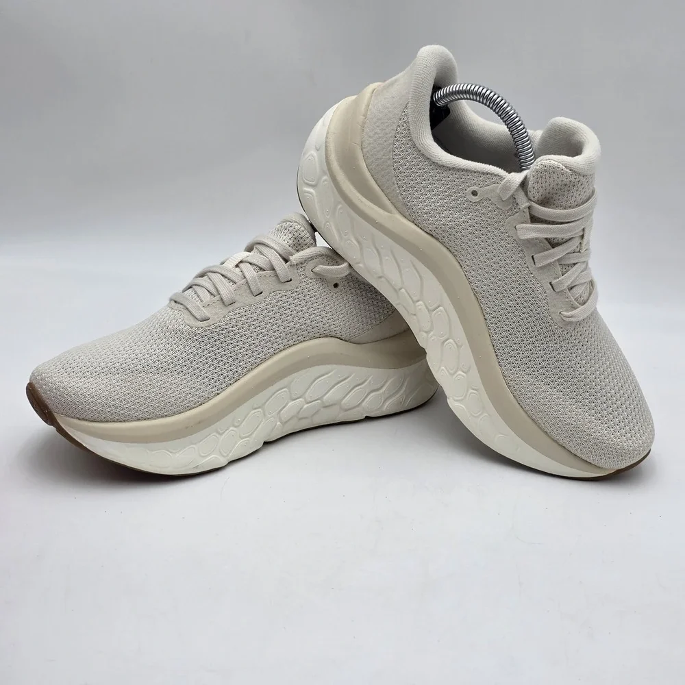 New Balance Wkairaw1 Beige Running Shoes Women's Size 6W Wide NWOB